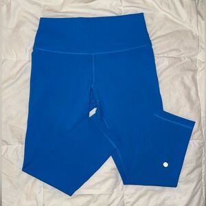 Lululemon Wunder Train Contour Fit High-Rise Crop 23" Size 10 Poolside